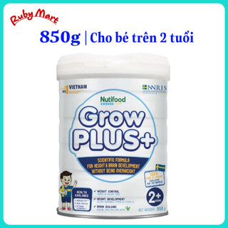 [Date 3.2025] Sữa Nutifood Grow Plus Trắng cho trẻ béo phì lon 850g