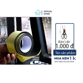 Băng keo xốp 1 mặt đen siêu dính chống rung, chống sốc, cách nhiệt 2cm x 5m dày 3mm Doconu