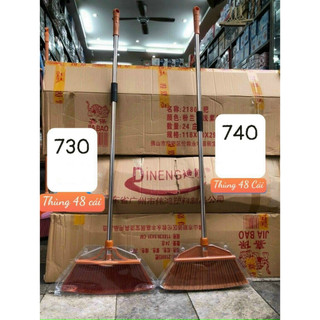 Chổi quét bằng nhựa cán inox sang trọng #730/ #740