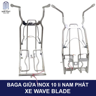 Baga giữa 10 li wave blade inox / 7 màu