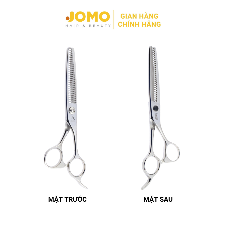 Kéo Tỉa Tóc AKAFUJI TA 262 răng cong SIZE 6.0 inches Thép Nhật - Jomo Hair & Beauty