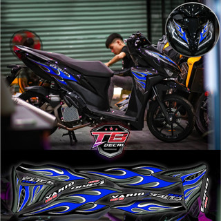 Tem lửa Vario 125 & 150 Đen Phối đủ màu