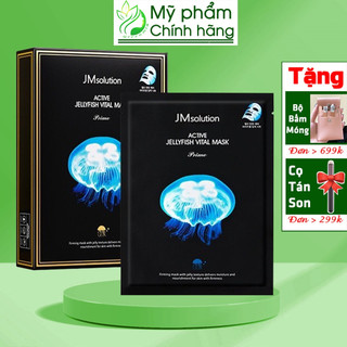 JM SOLUTION Mặt Nạ Sứa Bổ Sung Ẩm Làm Sáng Da Tăng Đàn Hồi (miếng lẻ) JM Solution Active Jellyfish Vital Mask Prime 30ml