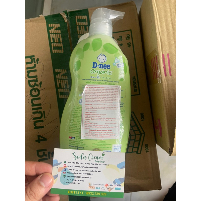Nước rửa bình Dnee công ty Đại Thịnh