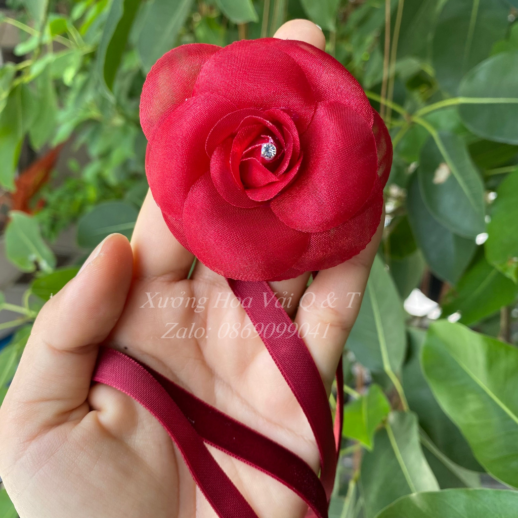 🌸 Choker Dây HOA Đeo Cổ 150🌸