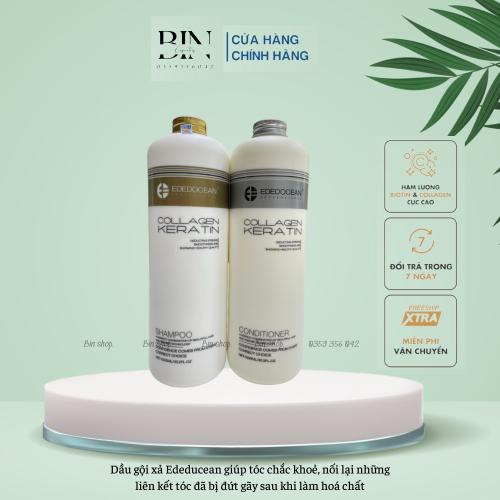 Dầu Gội Xả Ededucean  1000ml