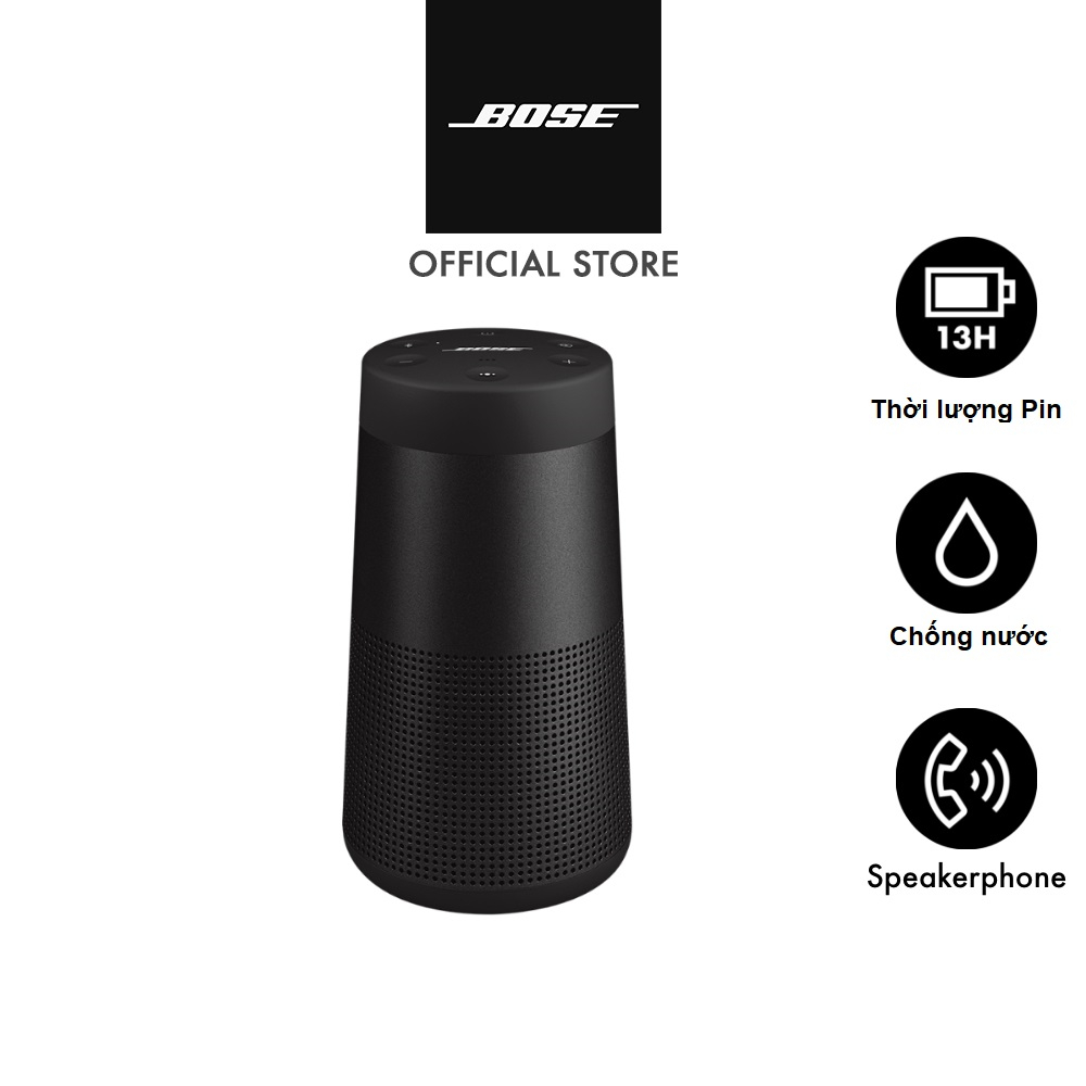 Loa Bluetooth Bose Soundlink Revolve II [CHÍNH HÃNG] Loa Di Động Không Dây | Kết Nối Bluetooth | PIN 12h | Kháng Nước