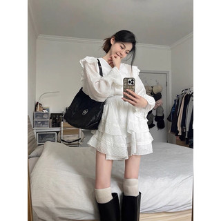 Set váy trắng tiểu thư xinh xắn cho các nàng ☺️☺️