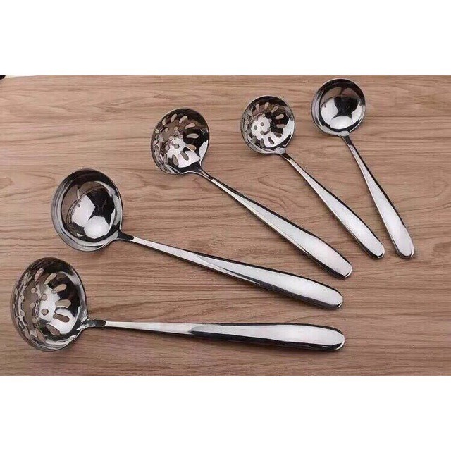 Muôi múc canh, muôi lẩu inox 304- hàng nhập khẩu thái lan cao cấp cán dầy 9207 TC