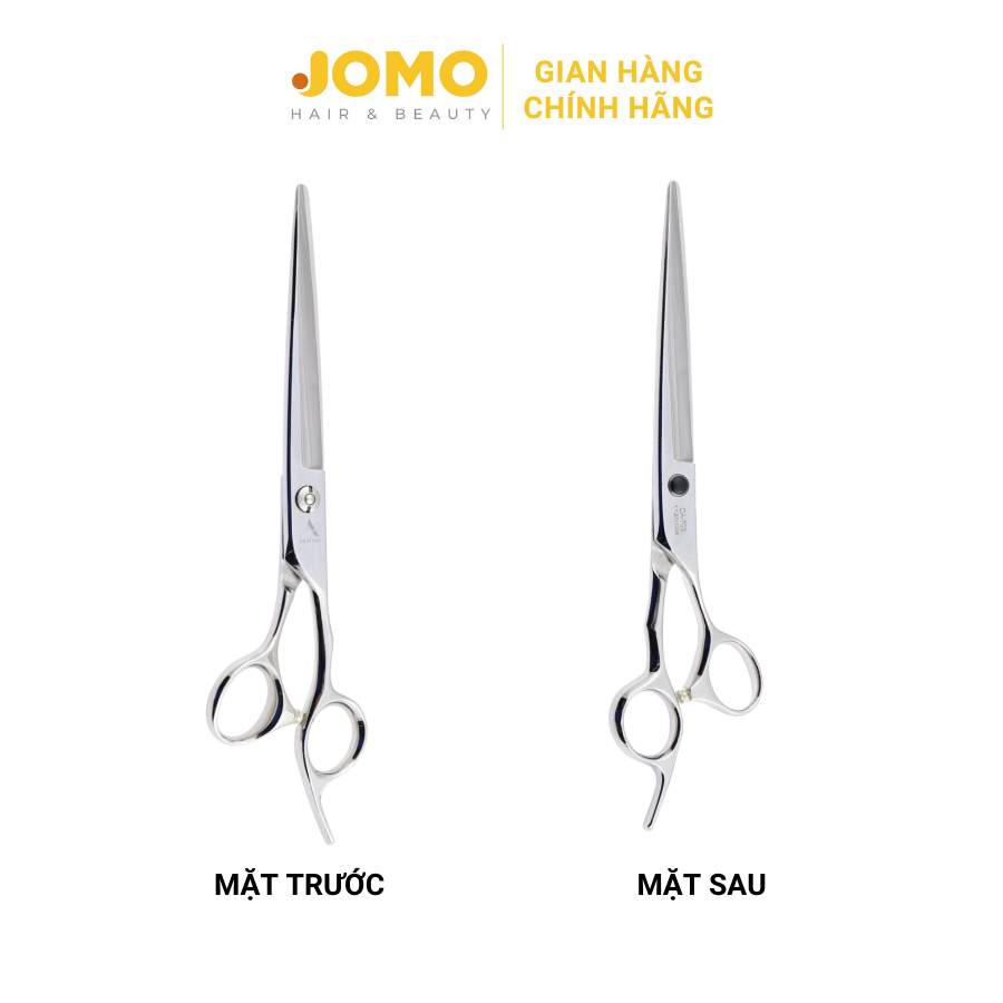 Kéo cắt tóc AKAFUJI lưỡi thẳng quai offset vênh size 7.0 inches CA703 - Jomo Hair & Beauty