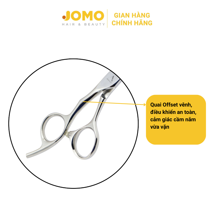 Kéo Cắt Tóc Tay Trái Akafuji LAC 603 SIZE 6.0 inches Thép Nhật Cao Cấp  - JOMO HAIR & BEAUTY