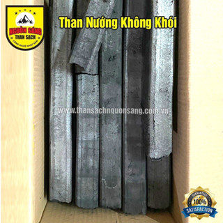 Than sạch không khói (10Kg) dùng cho Bà Đẻ, Hơ sau khi sinh em bé (Than Hoa không khói, Than củi) Công nghệ Nhật Bản
