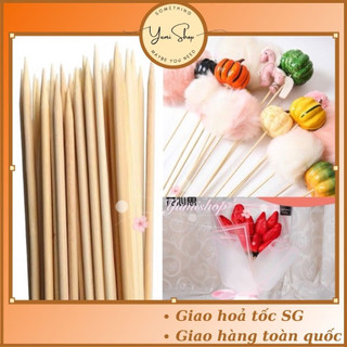Que Tre Nhọn Ghim Socola Dâu Tây Làm Bó Hoa Ăn Được Quà Tặng Sinh Nhật Que Làm Hoa Tiền Nguyên Liệu Bó Hoa