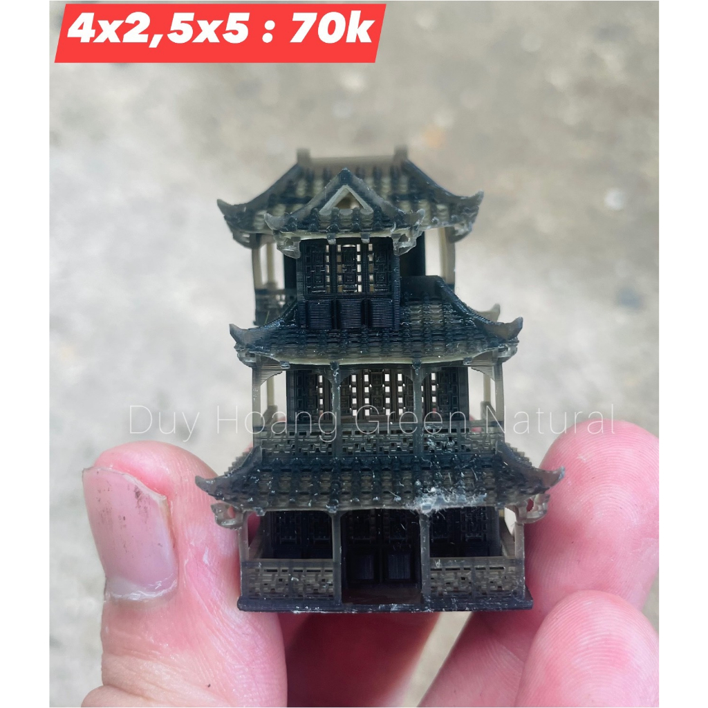 Mô hình tiểu cảnh NHÀ TẦNG trang trí bể cá, aquarium, terrarium, non bộ, sân vườn, cây cảnh