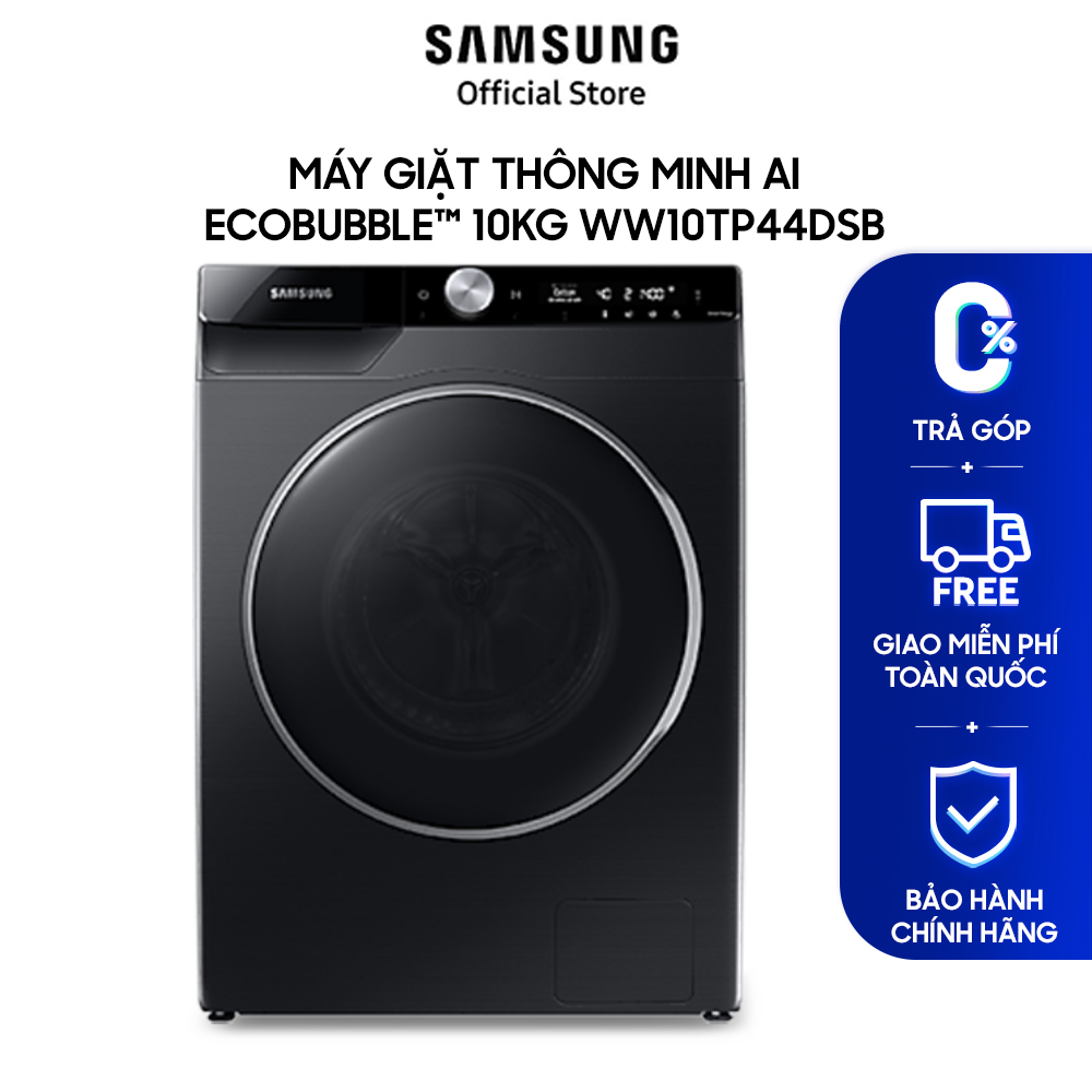 Máy giặt thông minh Samsung AI EcoBubble™ 10kg WW10TP44DSB