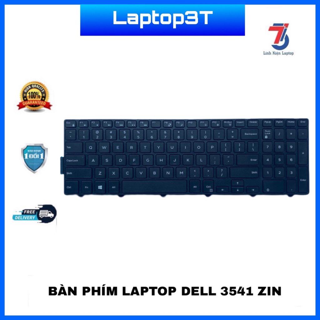 Bàn phím Máy Tính Laptop Dell 3542 3541 3543 3551 3558 3559 5542 5543 5547 5548 5551 5558 5559 loại tốt chính hãng bảo h
