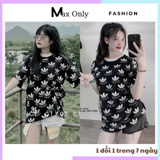 Áo thun nữ cổ tròn logo G.U.C.I hothit, áo phông rộng thời trang nữ