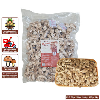 Chân nấm hương khô 500gr 1kg giàu dinh dưỡng - nấm xanh