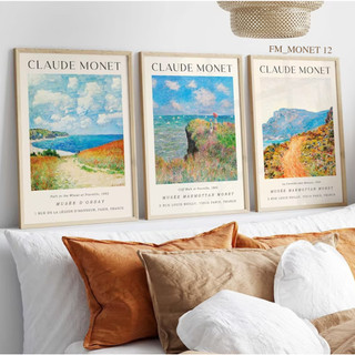 Tranh canvas treo tường của các họa sỹ nổi tiếng thế giới Monet FM_MONET 12