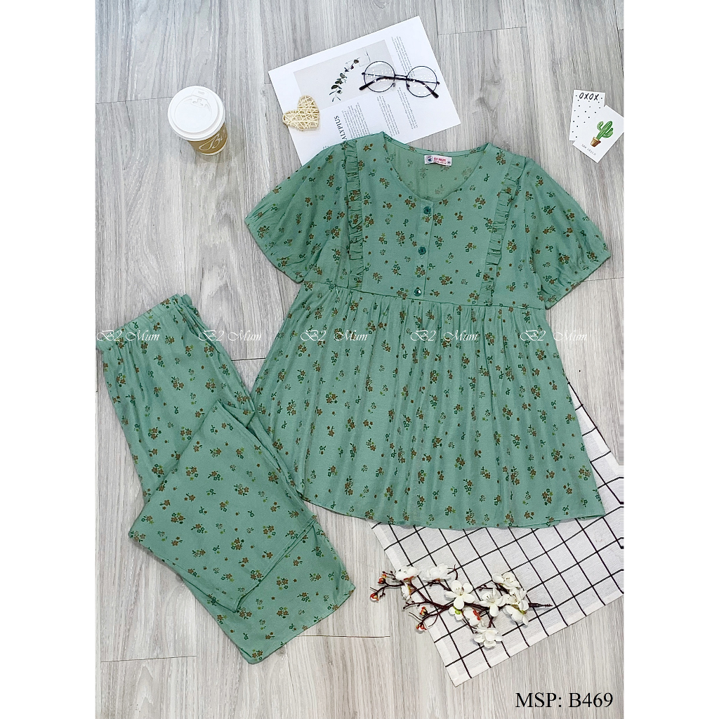 Bộ bầu thiết kế Bộ đũi hoa ngố bé ti B469 B2MUM