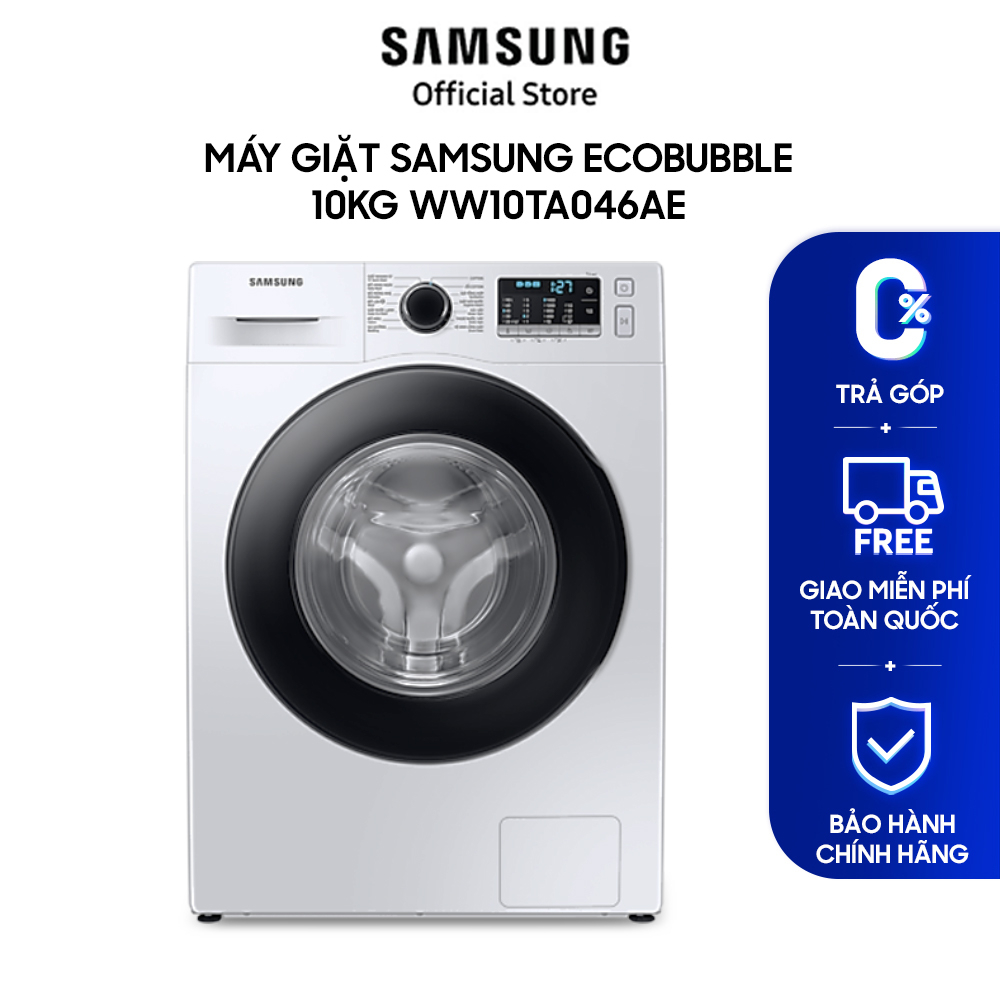 Máy giặt Samsung Ecobubble 10kg WW10TA046AE