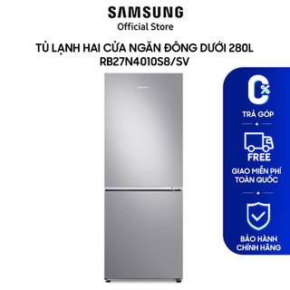 Tủ lạnh hai cửa Samsung Ngăn Đông Dưới 280L RB27N4010S8/SV