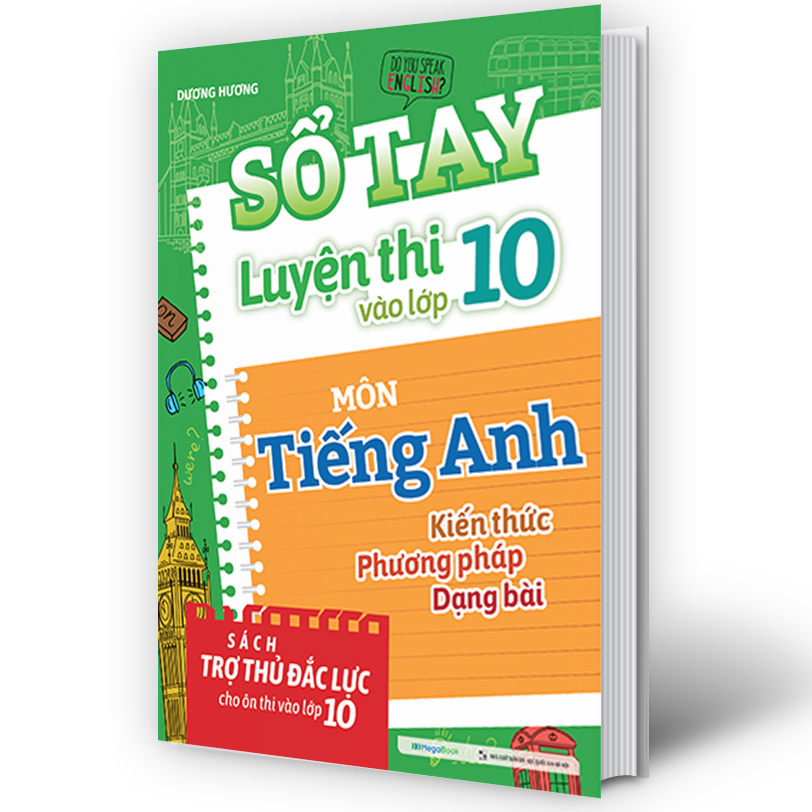 Sách - Combo Sổ tay luyện thi vào lớp 10 Môn Toán - Văn - Anh - Lẻ tùy chọn