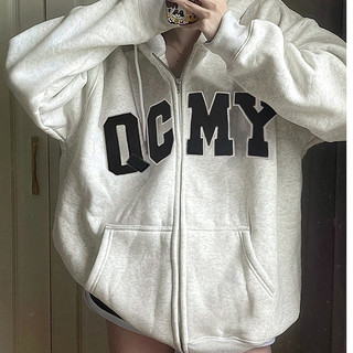 [Áo khoác hoodie nữ form rộng thời trang unisex hàn quốc], Áo hoodie unisex nữ in chữ thời trang ulzzang hàn quốc