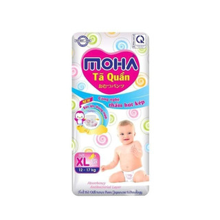 Bỉm quần MOHA cho bé công nghệ Nhật Bản , tã bỉm cho bé chống hăm , chống tràn hiệu quả