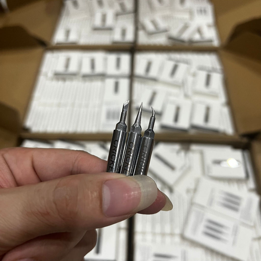 Mũi hàn Cricket Cong - Thẳng-Dao