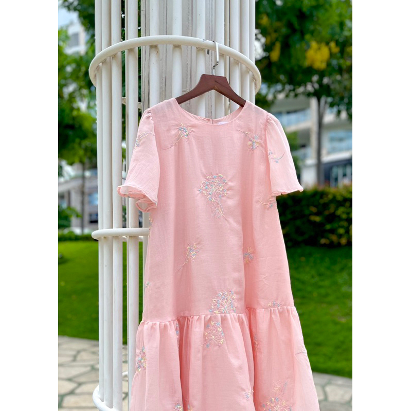 ĐẦM TƠ THÊU HOA MÀU - BIMI