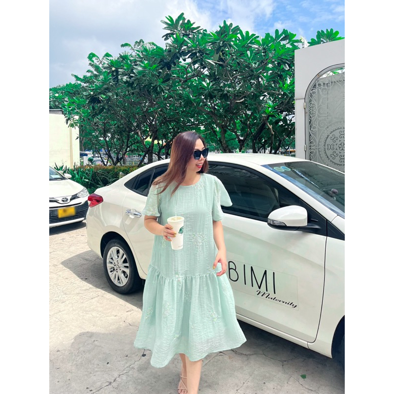 ĐẦM TƠ THÊU HOA MÀU - BIMI