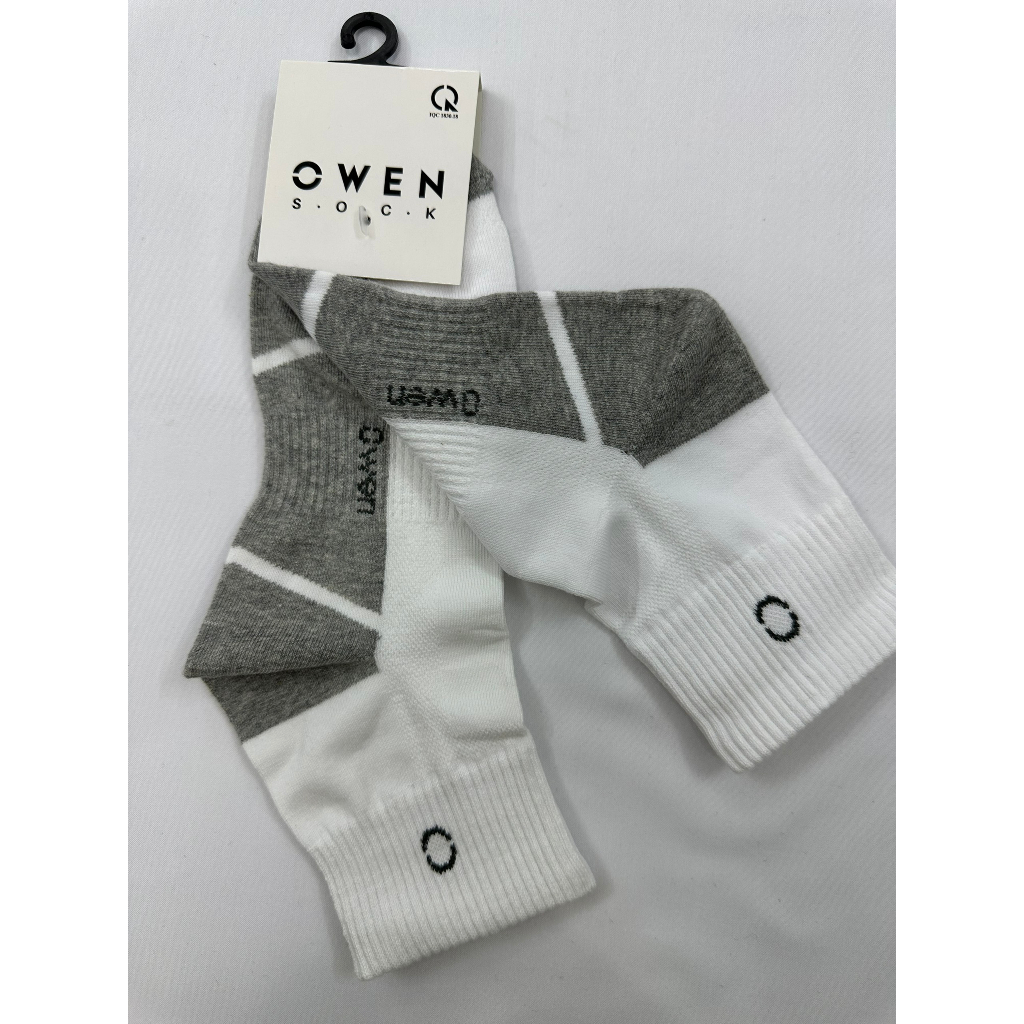 COMBO SIÊU HỜI - Set 5 đôi/10 đôi tất thể thao Owen 100% cotton khử mùi