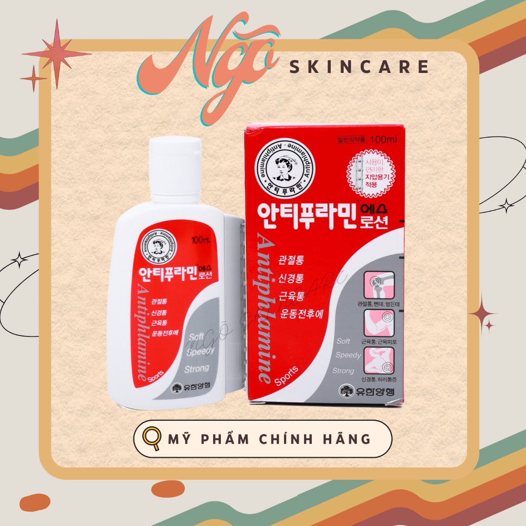 DẦU NÓNG XOA BÓP HÀN QUỐC ANTIPHLAMINE 100ml