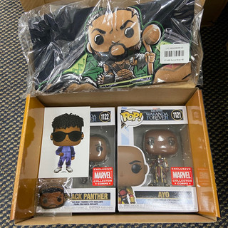 Mô hình funko marvel - mcc black panther / wakanda forever
