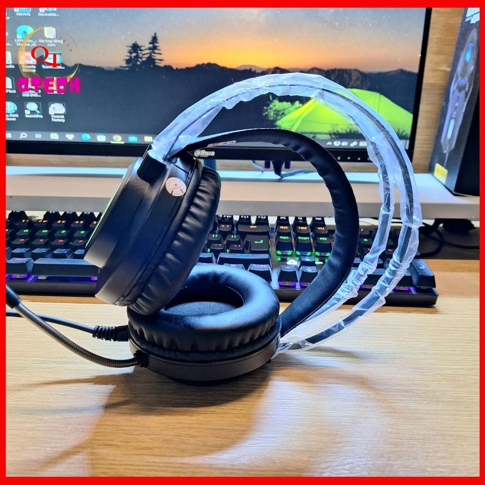 Tai Nghe Có Dây Gaming MIXIE H71 Led RGB Head Phone 7.1 Nghe Nhạc Có Mic