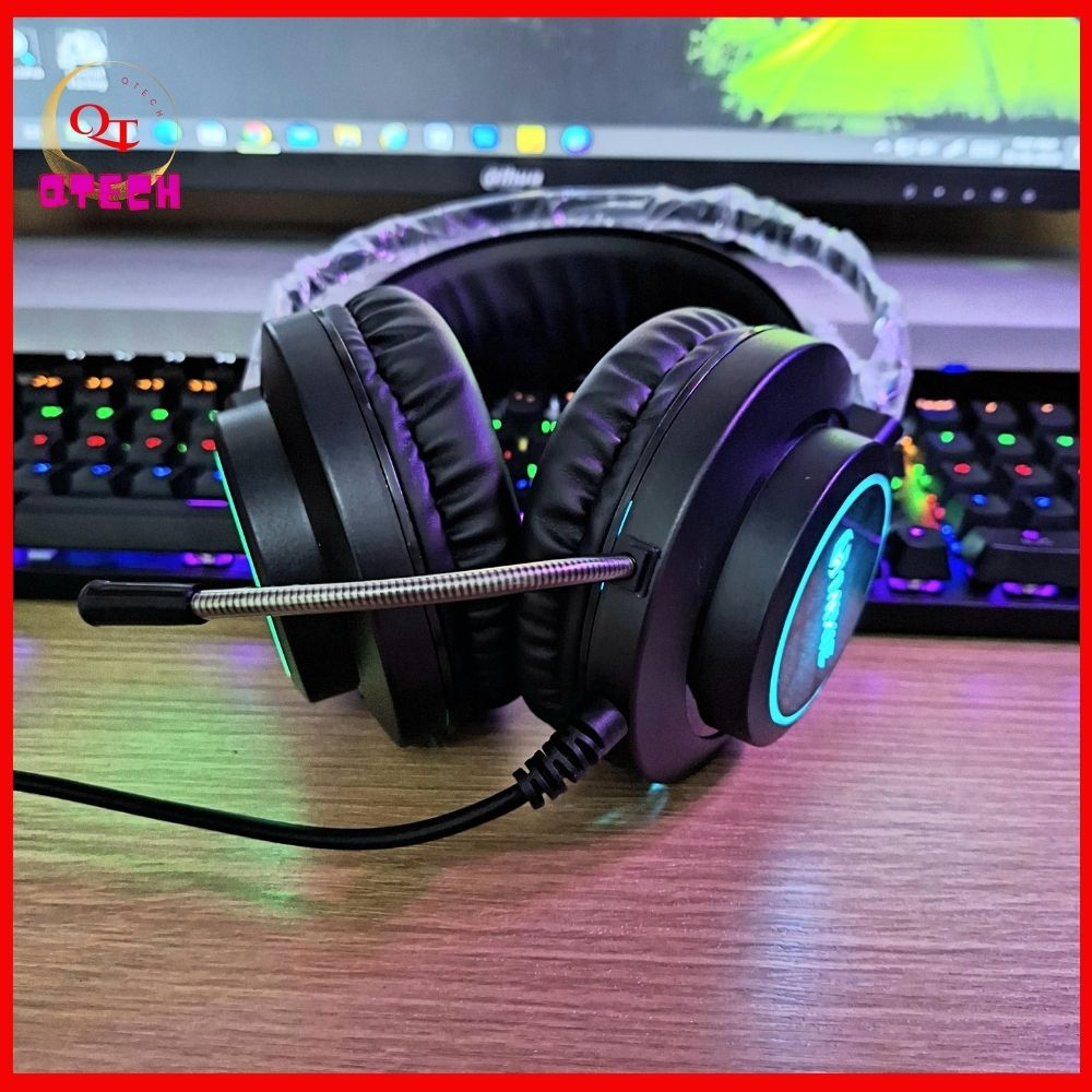 Tai Nghe Có Dây Gaming MIXIE H71 Led RGB Head Phone 7.1 Nghe Nhạc Có Mic