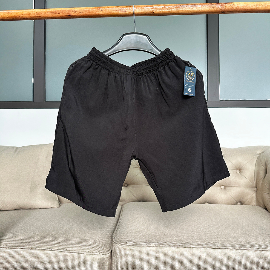 Quần short nam Big Size từ 70-120kg vải gió có túi khóa kéo