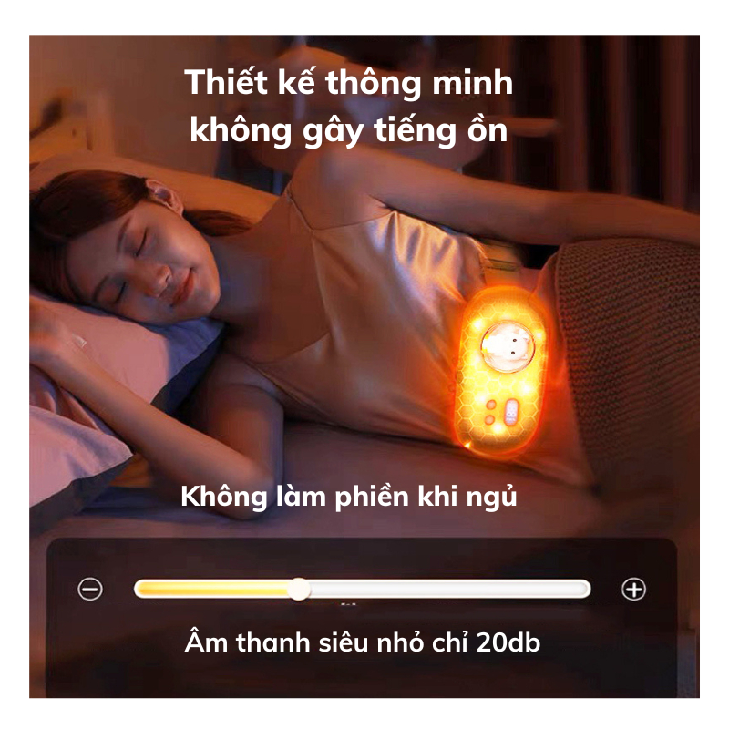 Máy Massage Bụng Nami Chườm Ấm Giảm Đau Cho Phụ Nữ