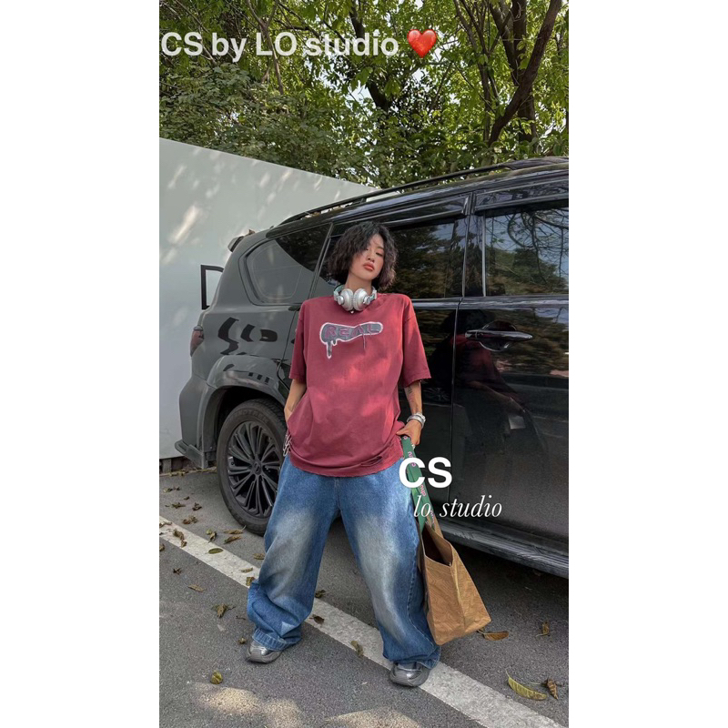 Áo thun rách hông kim băng REA TTA866