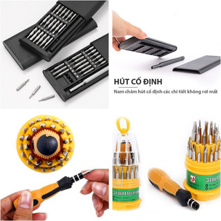 [FREESHIP] BỘ VÍT TRÒN 31 ĐẦU - 24 ĐẦU NAM CHÂM ĐA NĂNG