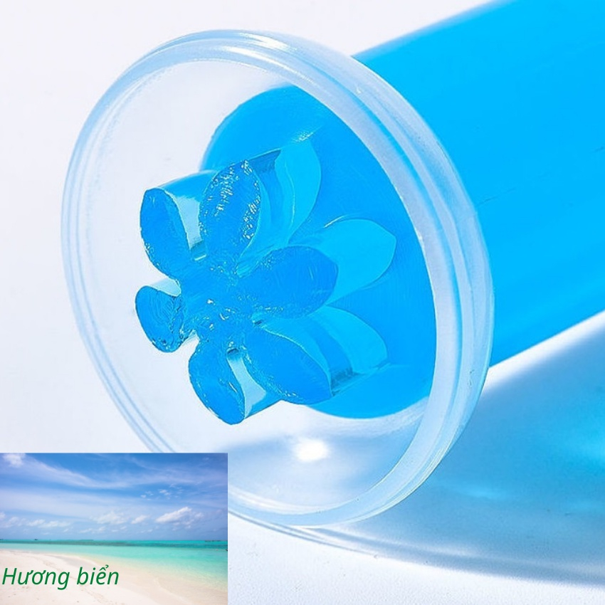 Gel Thơm Làm Sạch Khử Mùi Cho Bồn Cầu Nhà Vệ Sinh, Gel Bồn Cầu Diệt Khuẩn Dạng Thạch Hình Bông Hoa 88281 Siêu Thị Nhật