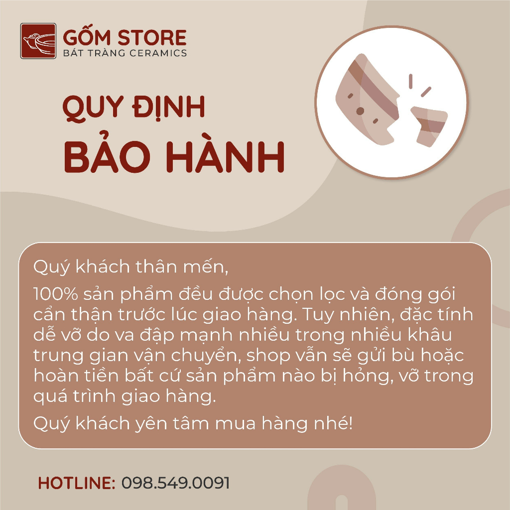 Bình Đựng Nước Gốm Bát Tràng, Bình Sứ Đựng Nước Dung Tích 5L Kèm Vòi Rót - Gốm Store