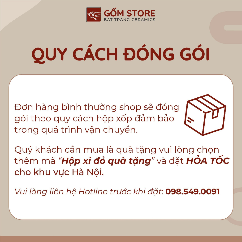 Bình Đựng Nước Gốm Bát Tràng, Bình Sứ Đựng Nước Dung Tích 5L Kèm Vòi Rót - Gốm Store