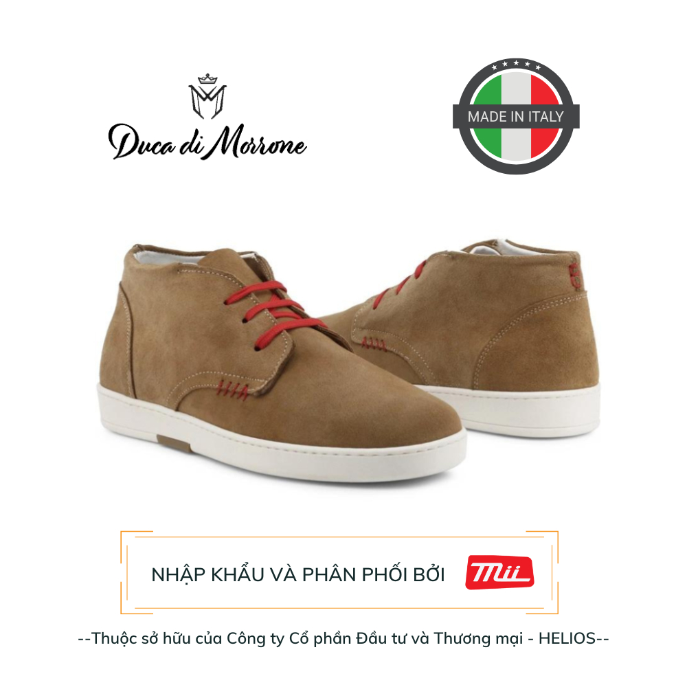 Giày Chukka Boots Nam Loafer Da Lộn DUCA DI MORRONE Cao Cấp - Sản xuất và nhập khẩu CHÍNH HÃNG từ Ý_ETTORE-CAM
