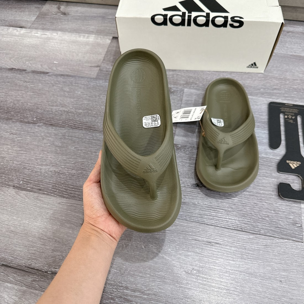 Dép Xỏ Ngón Adidas 🔴FREESHIP🔴 Adidas Comfort Flip Flops Blue Chính Hãng  - Dép Kẹp Thời Trang Nam Màu Xanh -