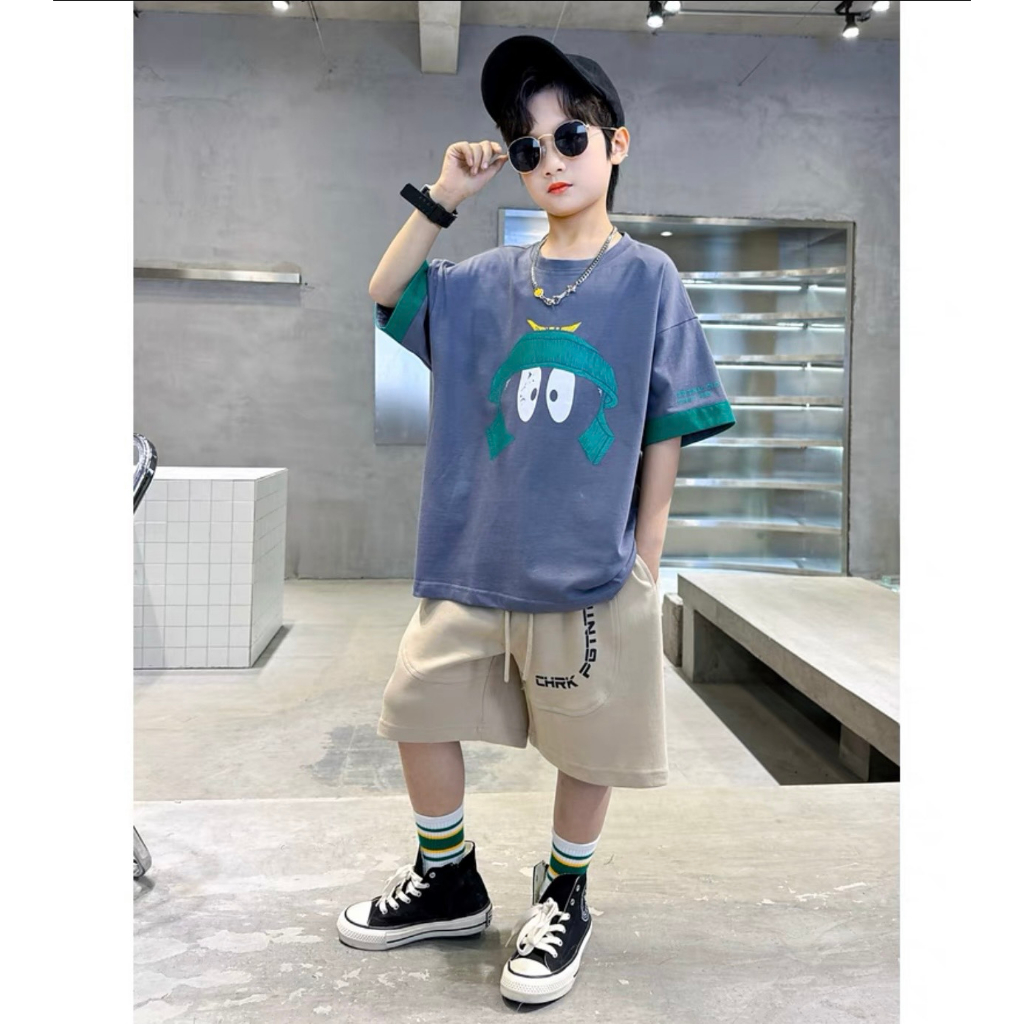 SÉT BỘ THUN BÉ TRAI SIÊU COOL