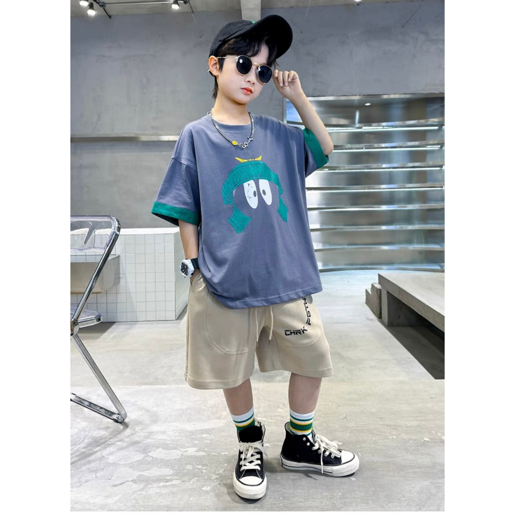 SÉT BỘ THUN BÉ TRAI SIÊU COOL