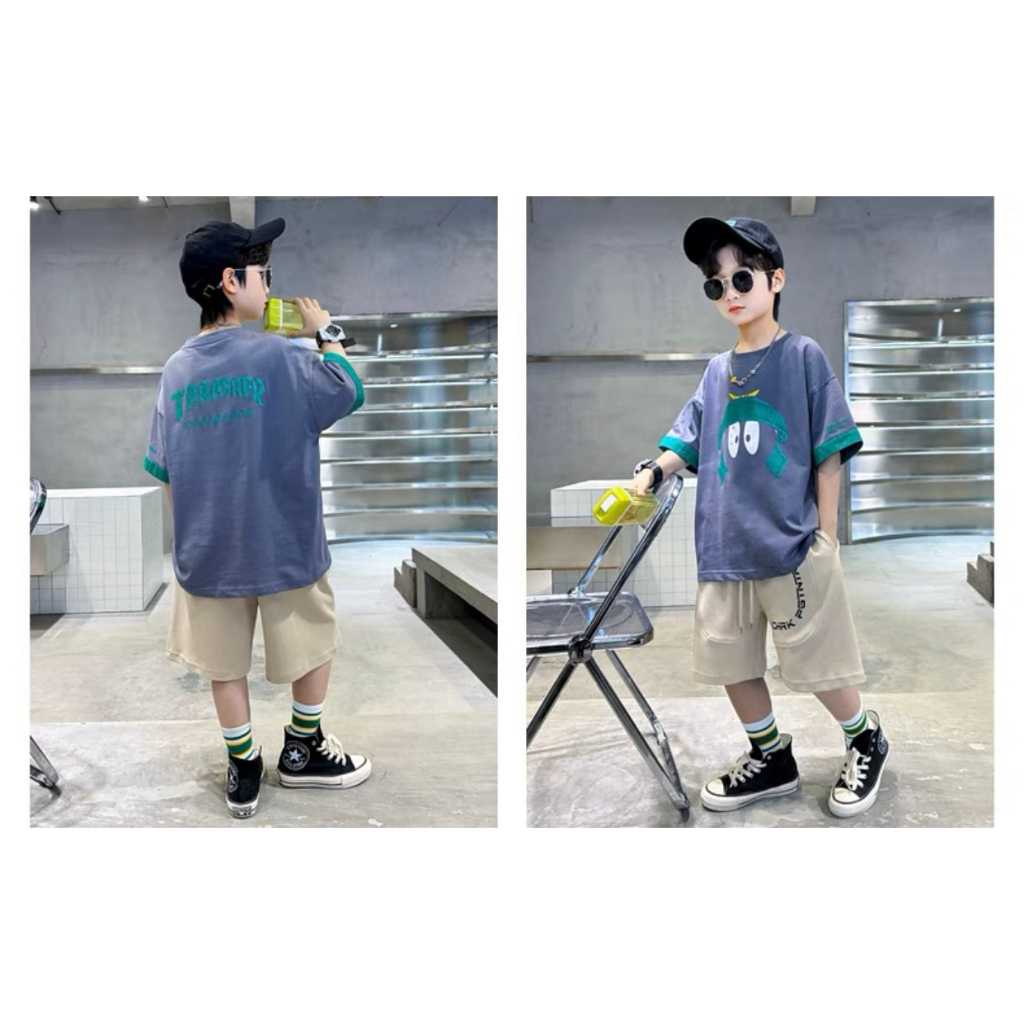 SÉT BỘ THUN BÉ TRAI SIÊU COOL