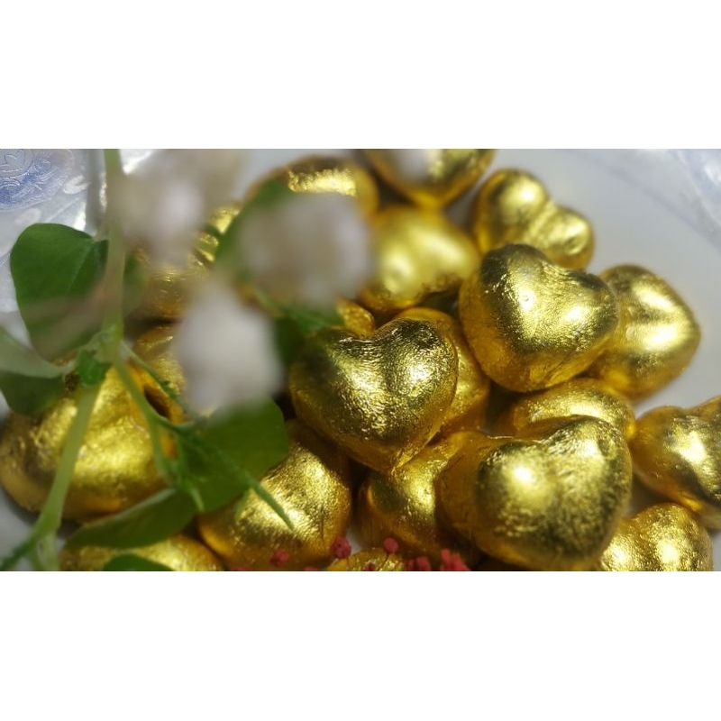 Socola 100 viên trái tim viên 1 viên 8g đen, làm quà tặng, handmade đám cưới, sinh nhật kỷ niệm bạn gái bạn trai